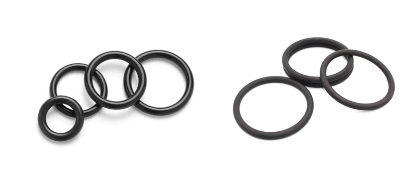Black FFKM O Ring FFKM Automobile Ruond O Type Washers Corrosion Oil Resistant Sealing Gaskets for Pipe